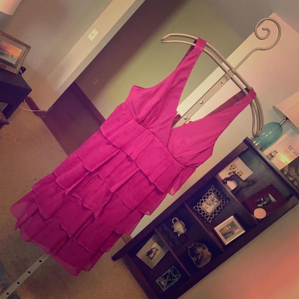 Silk Chiffon J. Crew Dress, Size 14